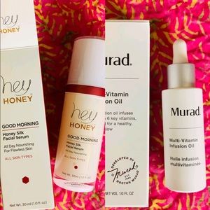 Murad and Hey Honey skincare